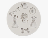 Wedding silicone mold