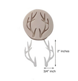 Deer Antlers 2 INCH Silicone mold