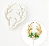 Deer Antlers 2.75 INCH Silicone Mold
