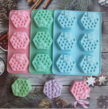Hexagonal Honeycomb Silicone Molds