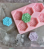 Hexagonal Honeycomb Silicone Molds
