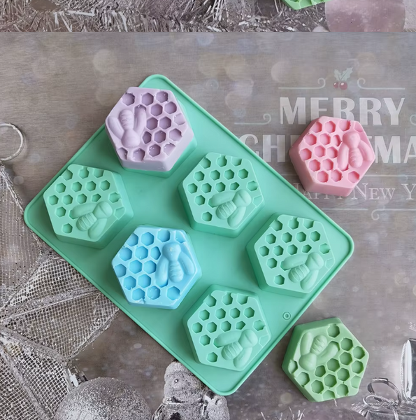 Hexagonal Honeycomb Silicone Molds