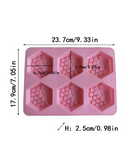 Hexagonal Honeycomb Silicone Molds