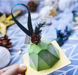 Diamond Cube Shape Premium Silicone