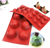 Diamond Cube Shape Premium Silicone