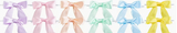 Easter Pastel Bows Size 2.64