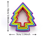 christmas Tree Shaped Cookie Cutters