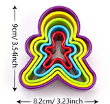 Gingerman  Shaped Cookie Cutters