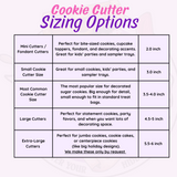 Love with Ring and suit Cookie Cutters with Stamp Size Option