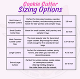 Love Monster Cookie Cutters with Stamp Size Option