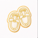 Huaraches Girl Shoes Cookie Cutter and Stamp with Size Options,Baptism Mexican Theme