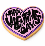 Happy Valentine Heart Cookie Cutter & Stamp