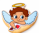 Valentine’s Boy Angel of Love Cookie Cutter and Stamp with Size Option