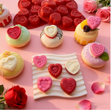 Heart Shaped Silicone Molds, 10-Style Valentines Day Mold Silicone 1PCS