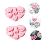 1 Pieces Bear and Heart Shape Silicone Molds sally