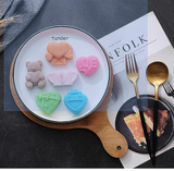 1 Pieces Bear and Heart Shape Silicone Molds sally