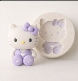 Cute Cat Silicone Mold #6