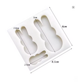 Bunny Silicone Mold 3 Cavity