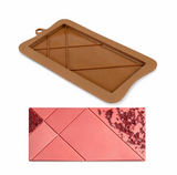 Geometric Chocolate Bar Silicone Mold