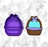 Easter Basket A Cookie Cutter and Stamp