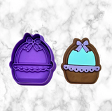 Easter Basket A Cookie Cutter and Stamp