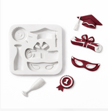 Graduation Theme Silicone Mold