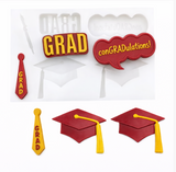 Graduation Words & Cap Silicone Mold