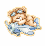 A Sweet Aviator Adventure Cookie Cutter and Stamp