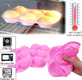 Roses Silicone Mold 6 Cavity