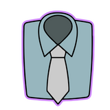 Classic Dad Shirt & Tie Cookie Cutter & Stamp