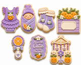 Tiny Blossom Baby Socks Cookie Cutter & Stamp – Little Cutie Collection