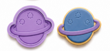 Dream Beyond the Stars Saturn Planet Cookie Cutter & Embosser Stamp Set