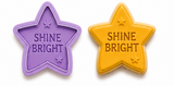 Dream Beyond the Stars Shine Bright Star Cookie Cutter & Embosser Stamp Set