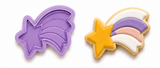 Dream Beyond the Stars Pastel Shooting Star Cookie Cutter & Embosser Stamp Set