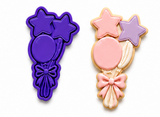 Celebration Balloon Cluster Cookie Cutter & Embosser Stamp Set