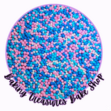 Cotton Candy Dreams Premium Nonpareils Sprinkles 2 oz