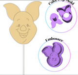 100 Acres Woods Cake Pop Mold