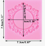 Frame Silicone Mold # 9