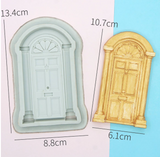 Christmas Fancy Front Door Silicone Mold