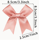 12 Ct Orange Bow Satin Ribbon