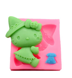 Cute Cat  Silicone mold