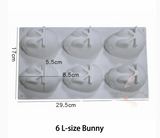 Easter Large Bunny silicone mold