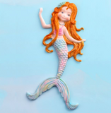 Mermaid Girl Silicone Mold