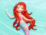 Mermaid Girl Silicone Mold