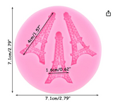 Eiffel Tower Trio Silicone mold