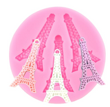 Eiffel Tower Trio Silicone mold