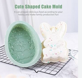Easter Egg and Bunny Silcone Mold