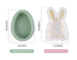 Easter Egg and Bunny Silcone Mold