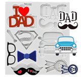 Best Dad Ever Silicone Mold