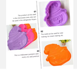 Halloween Pumpkin Baking Pan  Silicone Mold